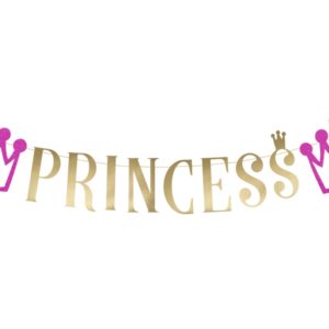 Festone Principesse  Festone in cartoncino scritta "princess"  Dimensione: 13,5 x 90 cm
