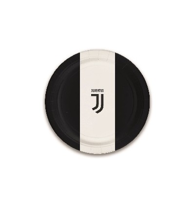 piatti juventus Piatti MAXI Juventus, confezione da 8 pezzi Dimensione: 23 cm